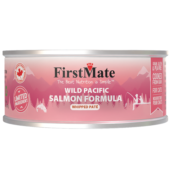FirstMate - Wild Pacific Salmon Formula Canned Cat Food3.02oz