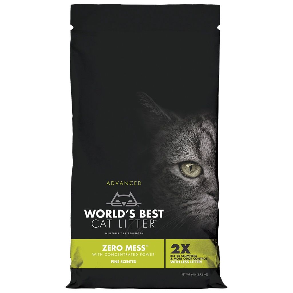 Worlds Best Zero Mess Pine Scented - 6lbs