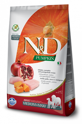 Farmina N&amp;D - Pumpkin Chicken Pomegranate Adult - 12kg