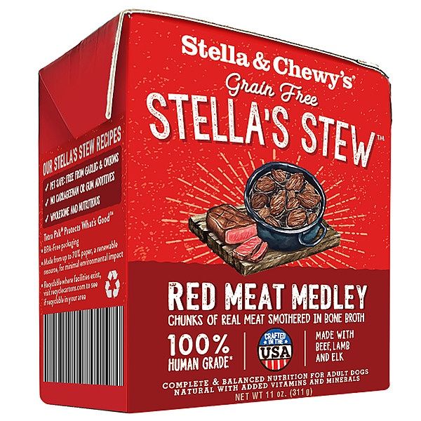 Stella &amp; Chewy's - Stew Grass Fed Red Meat Medley- 11oz