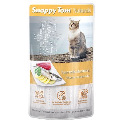 Snappy Tom - Ultimate Tuna w/ Mackerel Wet Cat Food - 100g