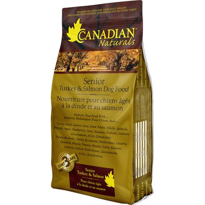 Canadian Naturals - Turkey &amp; Salmon Senior Dry Dog Food - 5lbs