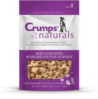 Crumps Naturals - Beef Liver Bites - 4.7oz