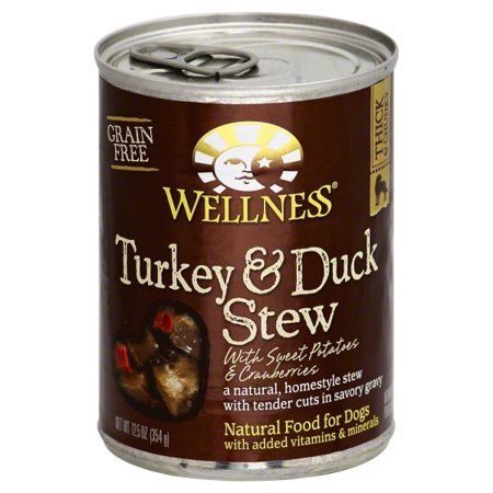 Wellness - Turkey &amp; Duck Stew Can Dog Food - 12.5oz