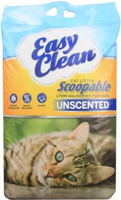 Easy Clean Unscented Clumping Litter - 20LB
