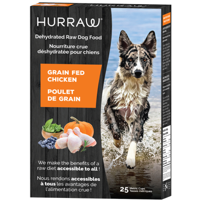 Hurraw -  Dog Dehydrated Raw Chicken -  2.5 kg