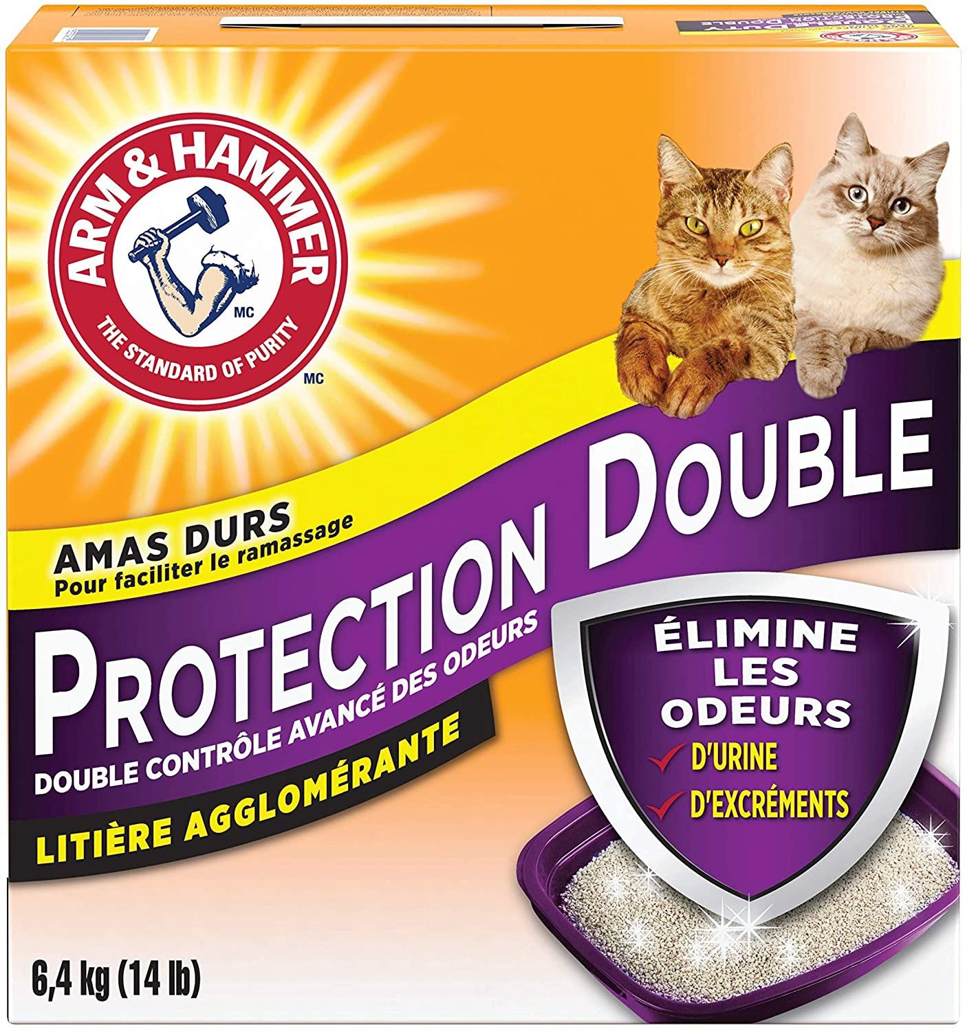 Arm &amp; Hammer Double Duty Clumping Litter - 6.4kg
