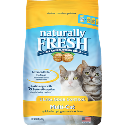 Naturally Fresh  - Ultra Odor Control Multicat Litter - 14lbs