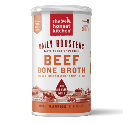 The Honest Kitchen  - Daily Boosts: Instant Beef Bone Broth with Turmeric  3.6 oz