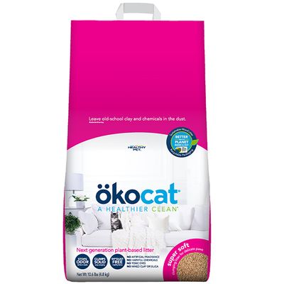 Okocat -  Cat Litter Super Soft Clumping Wood - 10.6 lb