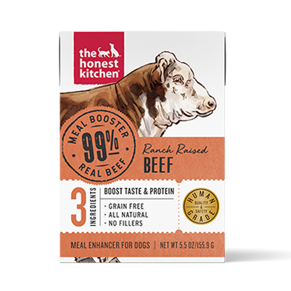 The Honest Kitchen - Dog GF Meal Booster 99% Ranch Raised Beef - 5.5 oz