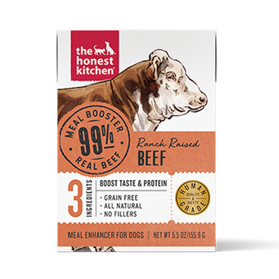 The Honest Kitchen - Dog GF Meal Booster 99% Ranch Raised Beef - 5.5 oz