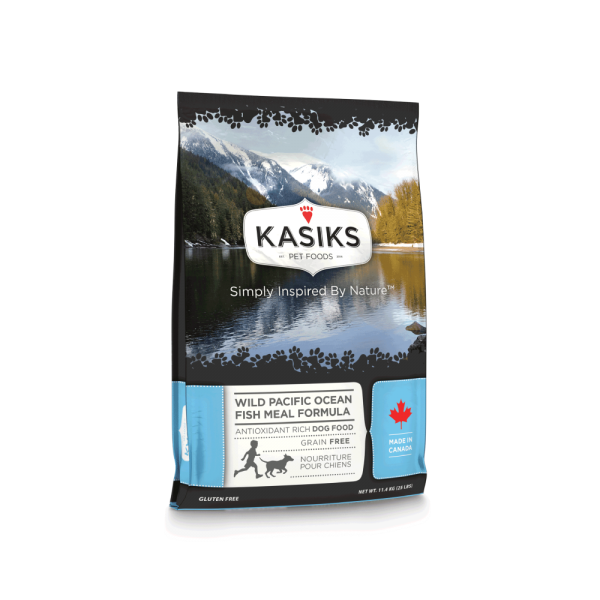 Kasiks - Wild Pacific Ocean Fish Meal Formula Dry Dog Food - 24lbs