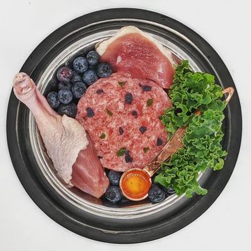 SimplyRaw - Blueberry Bone In Duck  - 10lbs