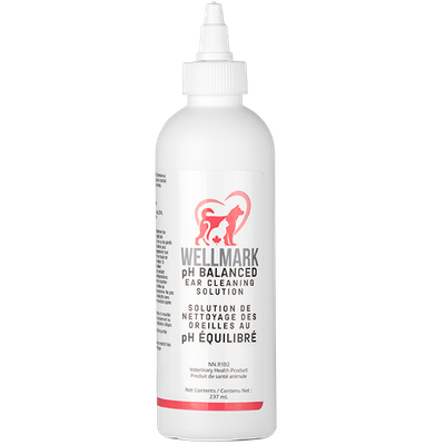 Wellmark - Dog/Cat pH Balanced Ear Cleaning Solution - 237ml