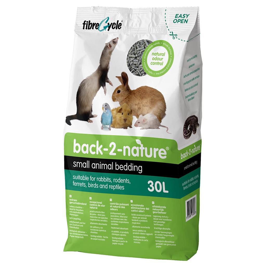 Back-2-Nature's Small Animal Bedding 30L/25.5LB