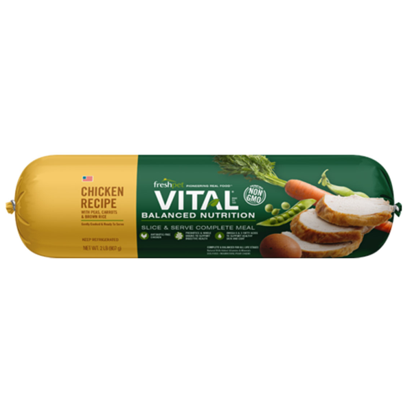 Freshpet Vital Chicken Recipe Dog Food - 2lbs