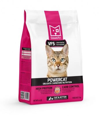 SquarePet - VFS Cat PowerCat Herring &amp; Salmon - 2kg