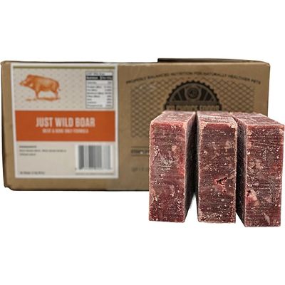 K9Choice - Just Wild Boar Meat &amp; Bone Formula - 20LB