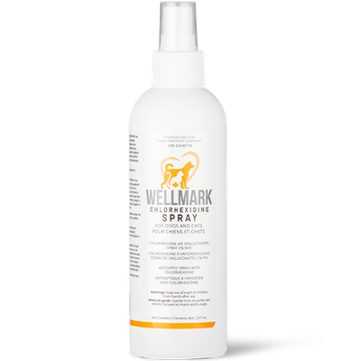 Wellmark - Dog/Cat Chlorhexidine Spray - 237ml