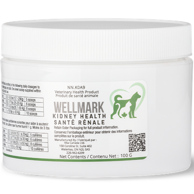 Wellmark - Dog/Cat Supplement Kidney Health - 100g
