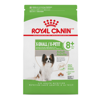 Royal Canin - XSmall Adult 8+ Dry Dog Food - 2.5lbs