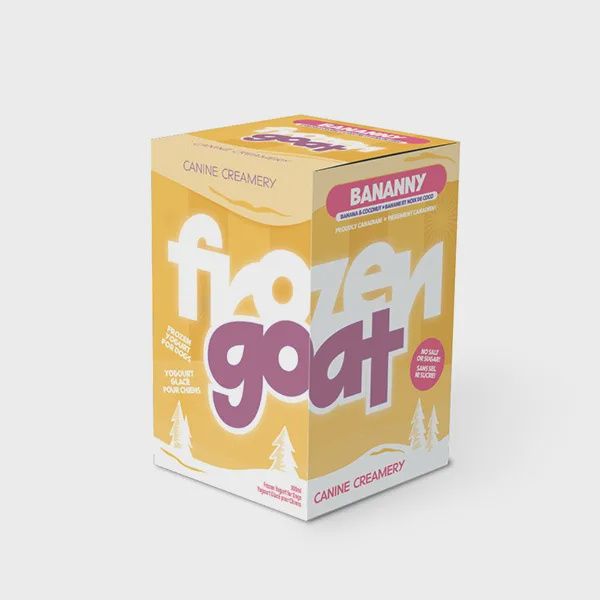 BigCountry Raw - Frozen Goat Bananny - 300ml