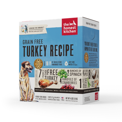 The Honest Kitchen - Dog Dehydrated GF Turkey - 2 lb