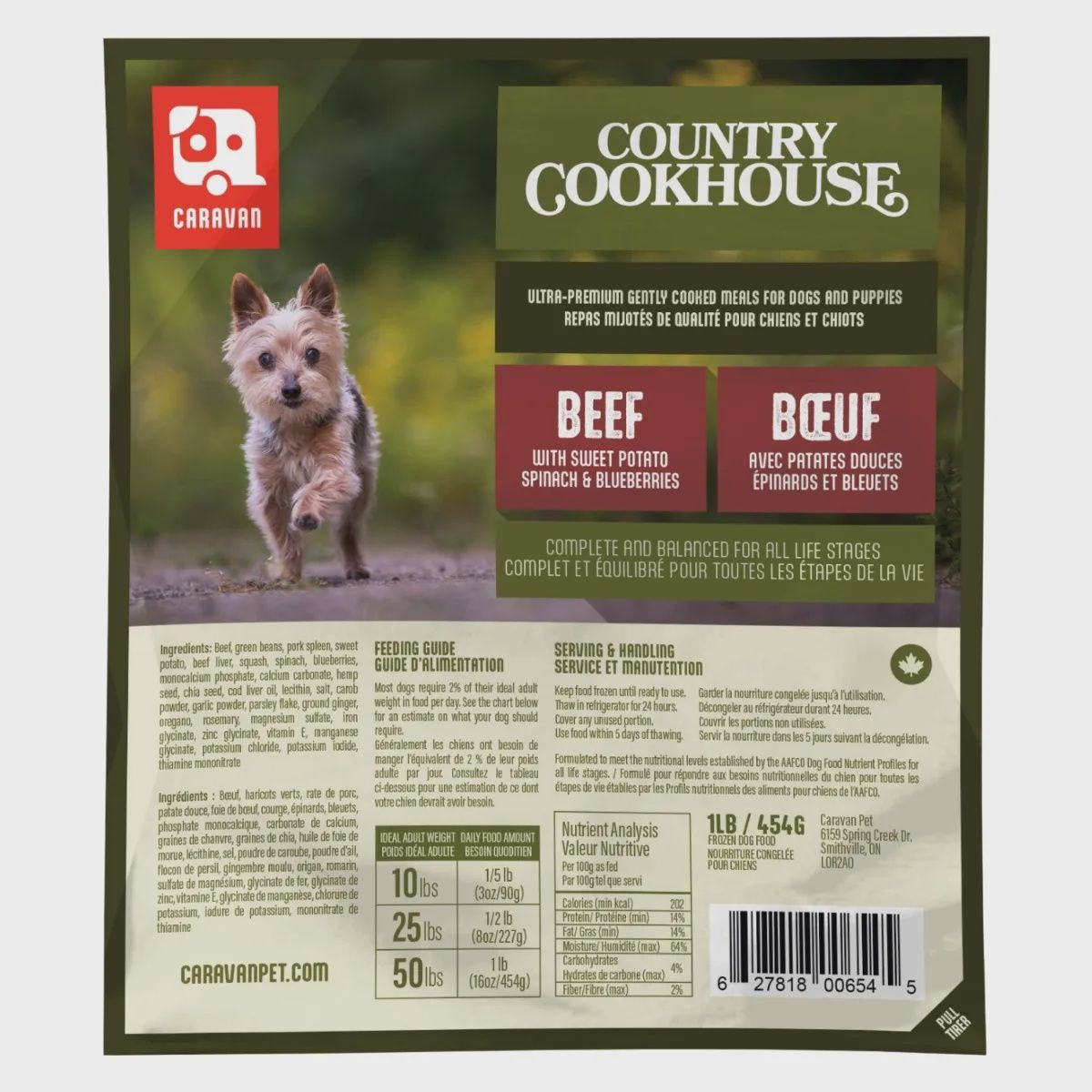 BigCountry Raw - Caravan Beef - 454g
