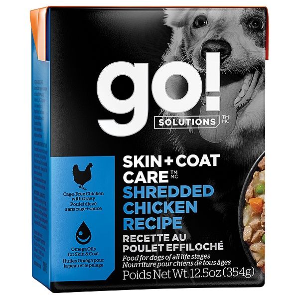 GO! -  Skin &amp; Coat Shredded Chicken  - 13.2oz
