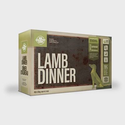 BigCountry Raw - Lamb Dinner Carton - 4lbs