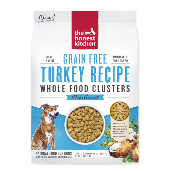 The Honest Kitchen - Dog GF Whole Food Clusters Turkey - 20 lb