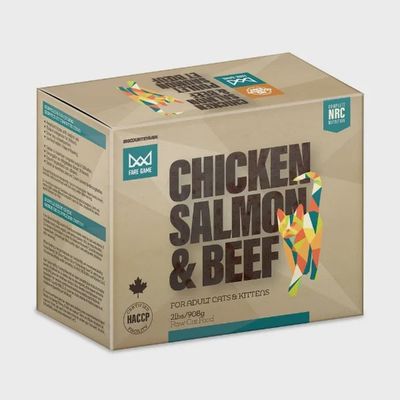 BigCountry Raw - Fare Game Chicken, Salmon &amp; Beef - 2lbs