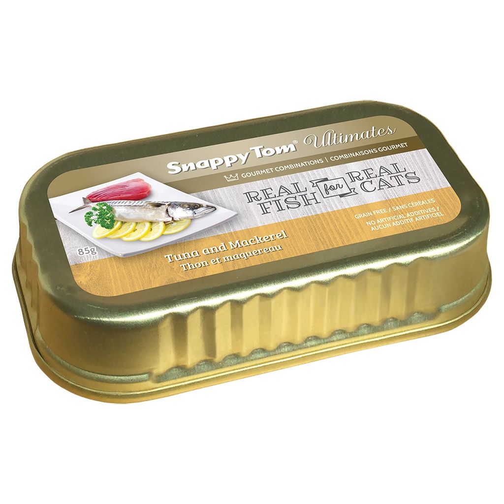 Snappy Tom - Tuna &amp; Mackerel Wet Cat Food - 85g