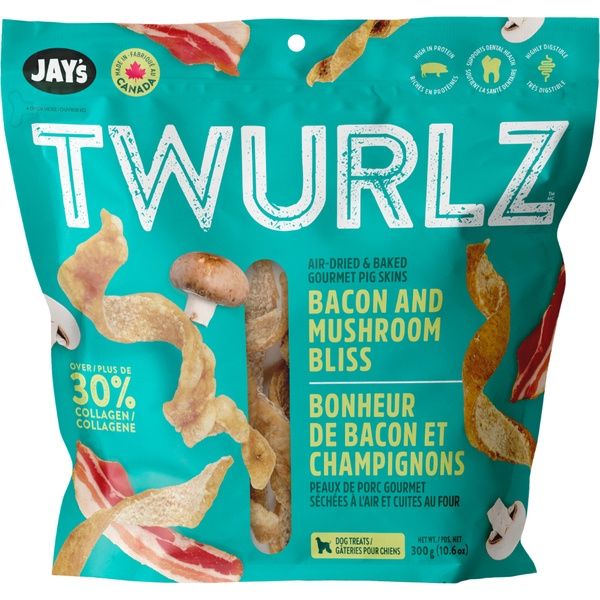 Jay's - Twurlz Bacon Mushroom - 300GM