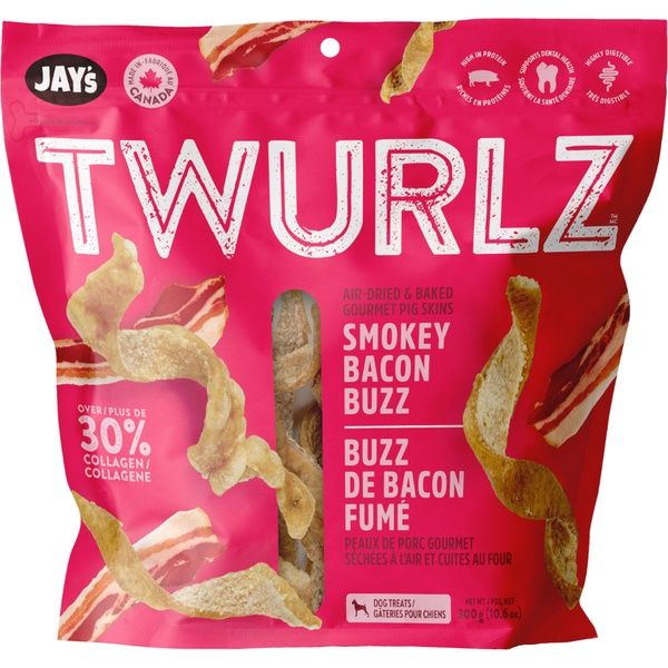 Jay's - Twurlz Smokey Bacon - 300GM