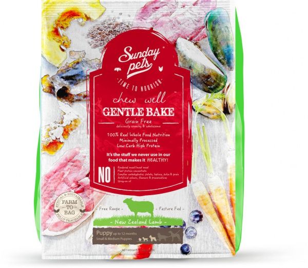Sunday Pets - Gentle Bake GF New Zealand Lamb - 1.3kg