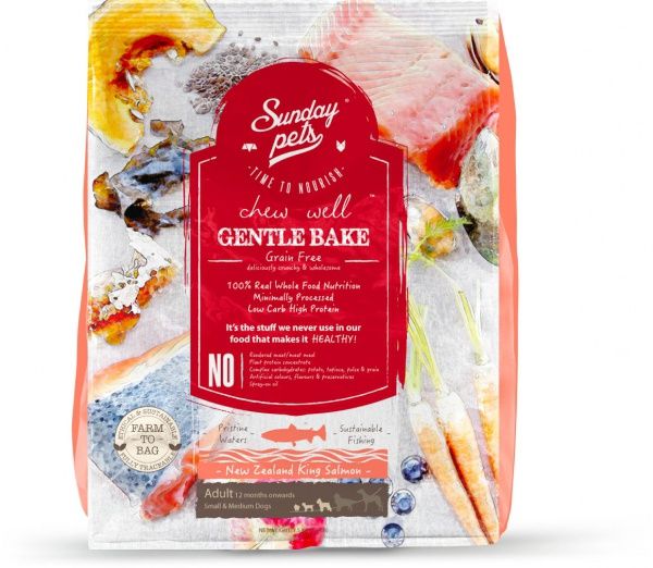 Sunday Pets - Gentle Bake GF New Zealand King Salmon - 1.3kg
