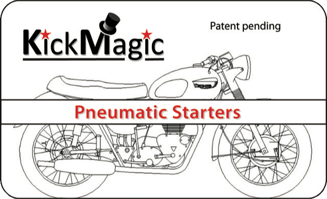 KickMagic Triumph Pneumatic Starter Kit for 1963-1967 650's