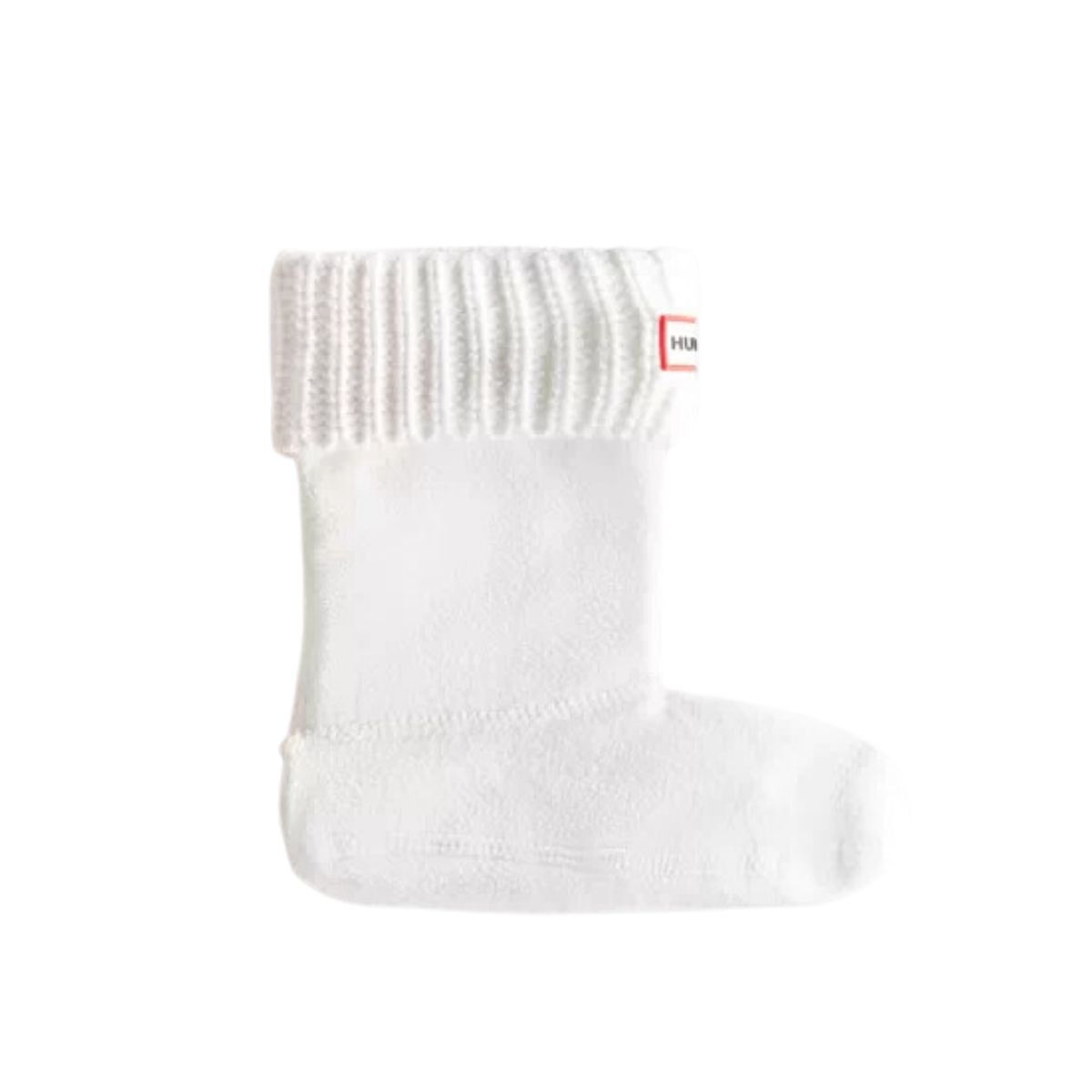 Hunter Half Cardigan Boot Socks White