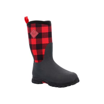 Muck Youth Rugged ll Black/Buffalo Plaid