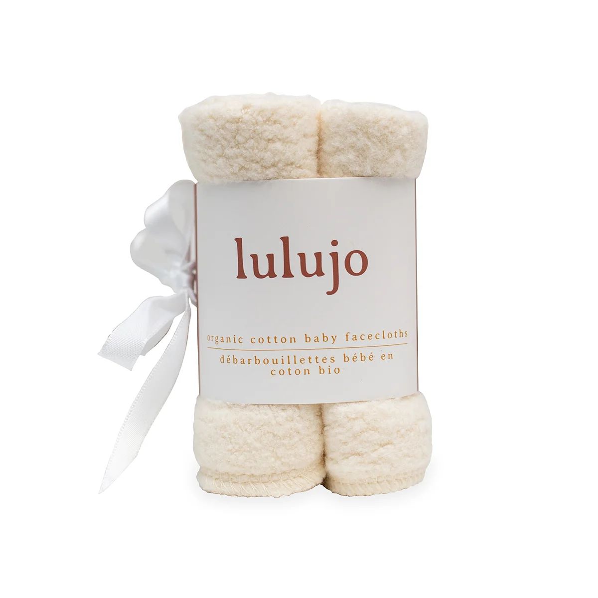 Lulujo Organic Face Cloth 4pk
