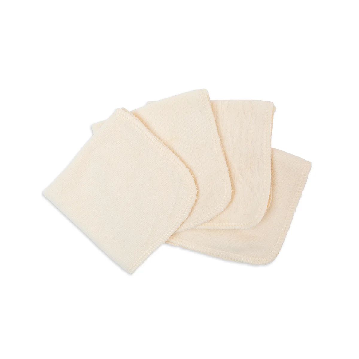 Lulujo Organic Face Cloth 4pk