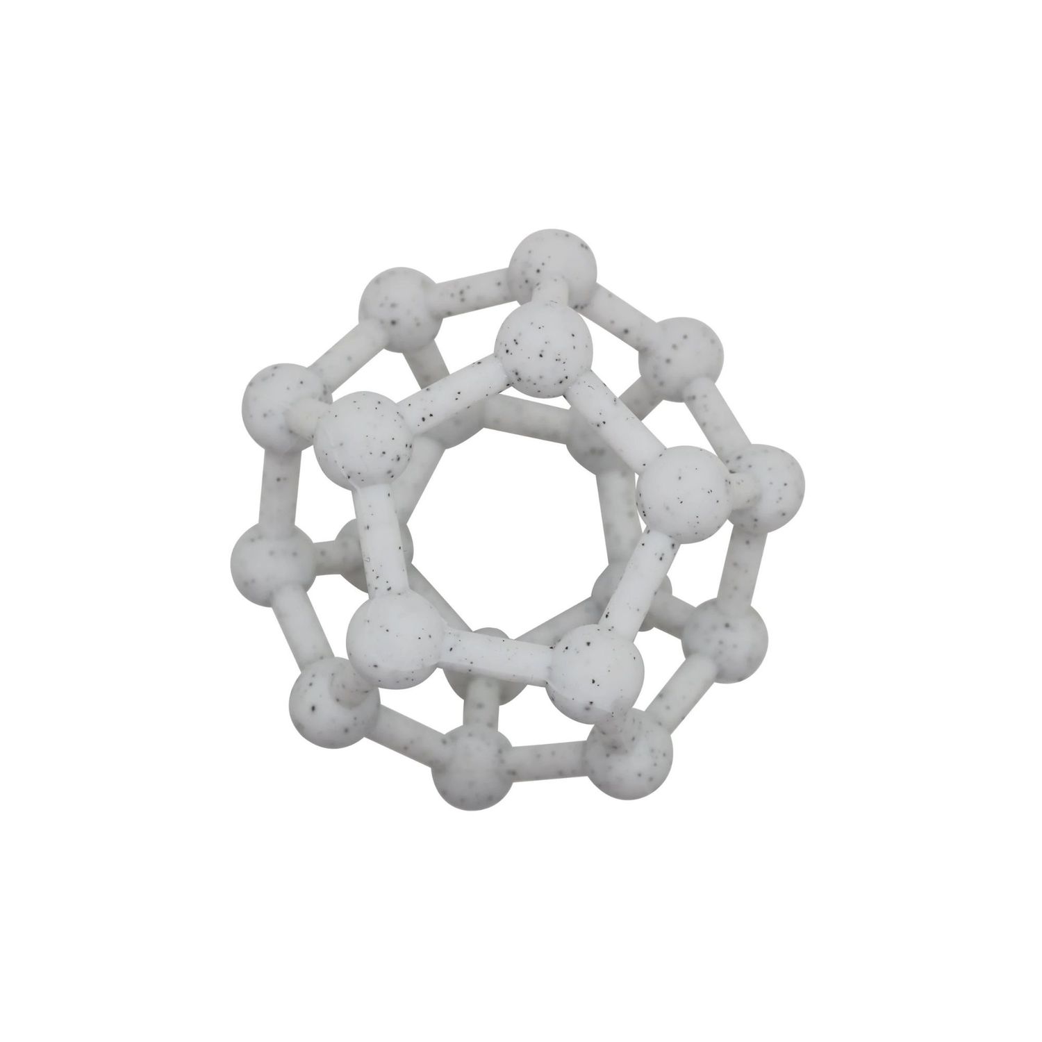 Kushies Silibounce Teether, Color: Day Dream Grey