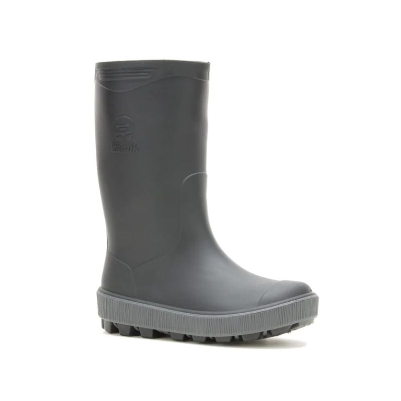 Kamik Riptide Rainboot Black/Charcoal