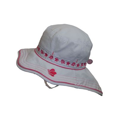 Calikids S2018 Bucket Back Flap Quick Dry White/Pink