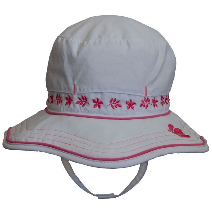 Calikids S2018 Bucket Back Flap Quick Dry White/Pink