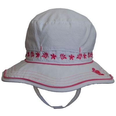 Calikids S2018 Bucket Back Flap Quick Dry White/Pink