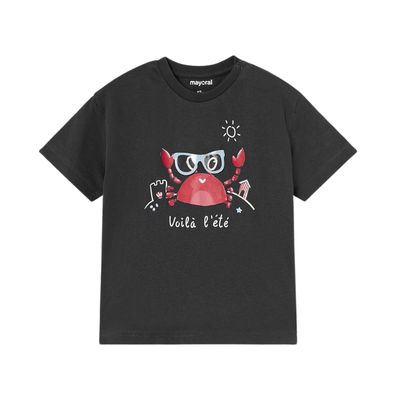 Mayoral 1026 Tshirt Dark Grey/Crab