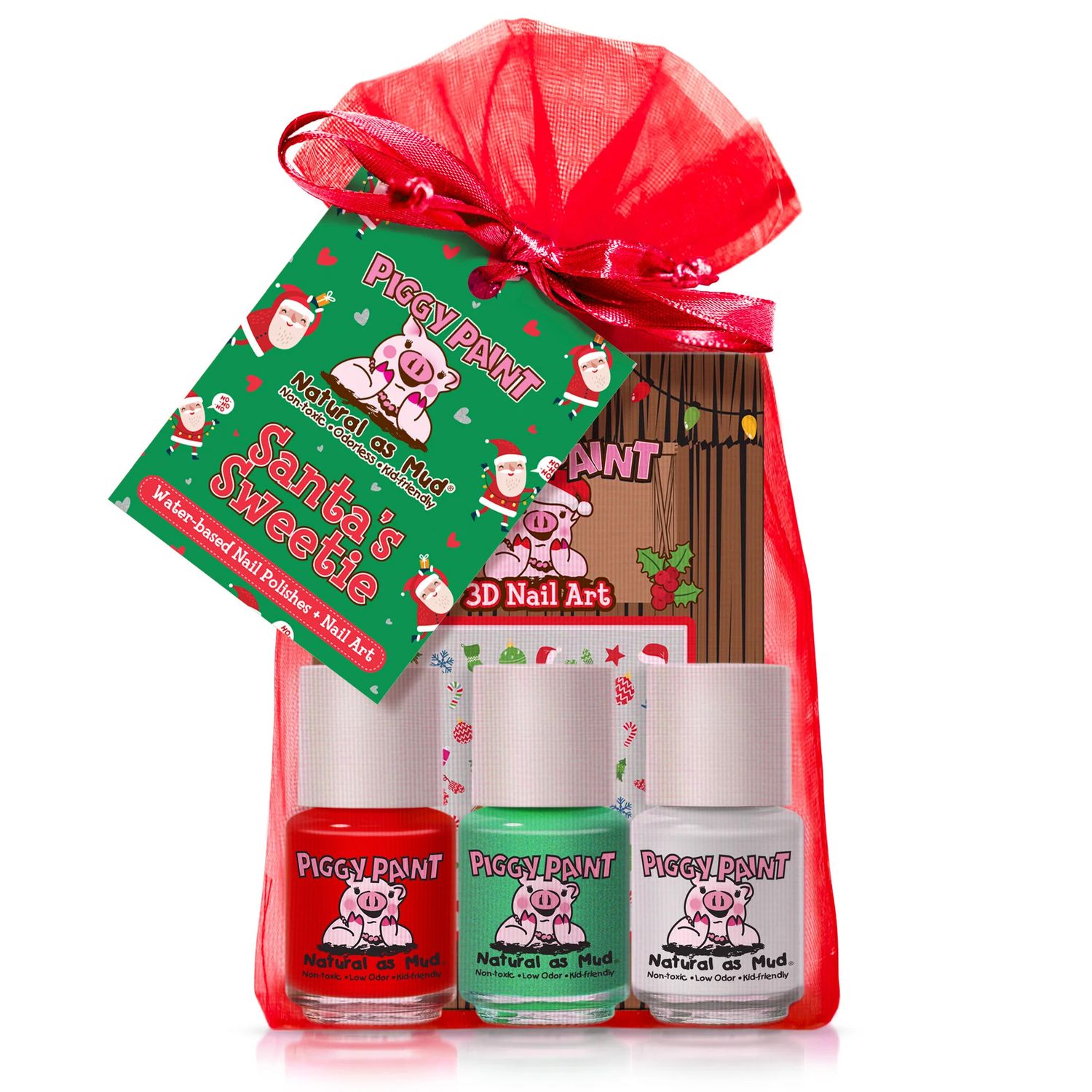 Piggy Paint Santa's Sweetie, Color: Gloss/Shimmer/Polish